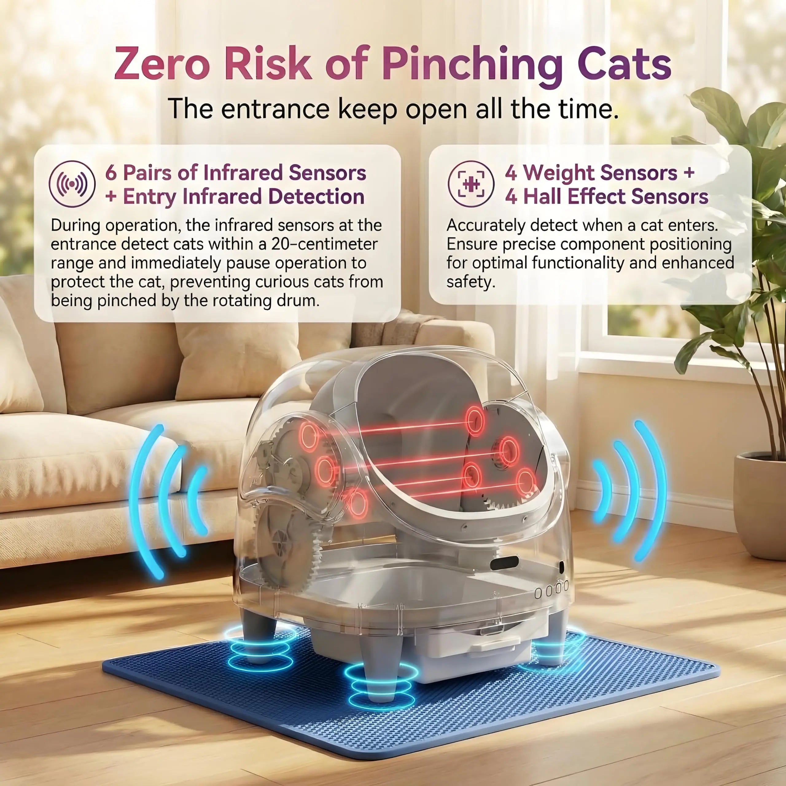 SmartNest Self-Cleaning Litter Box