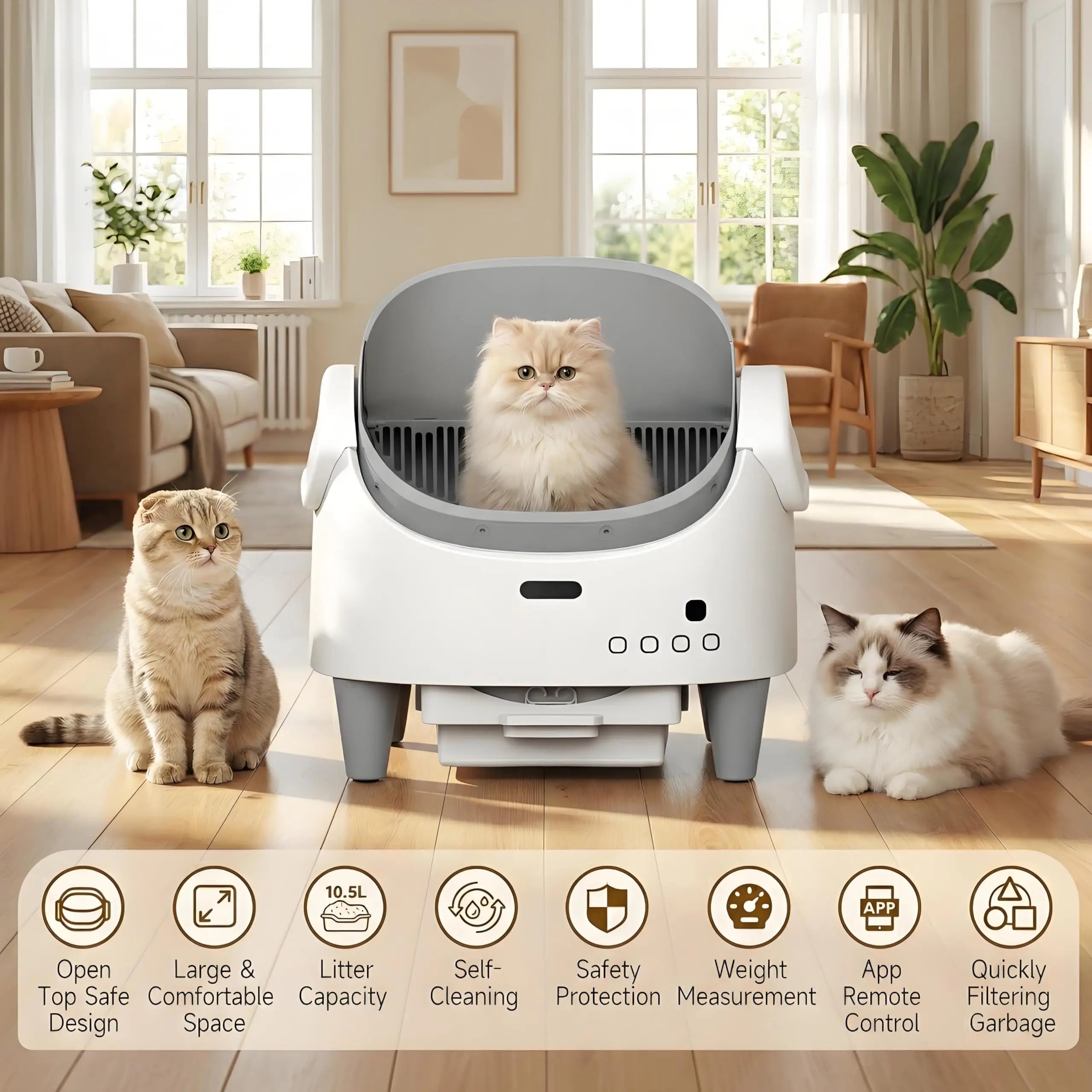 SmartNest Self-Cleaning Litter Box
